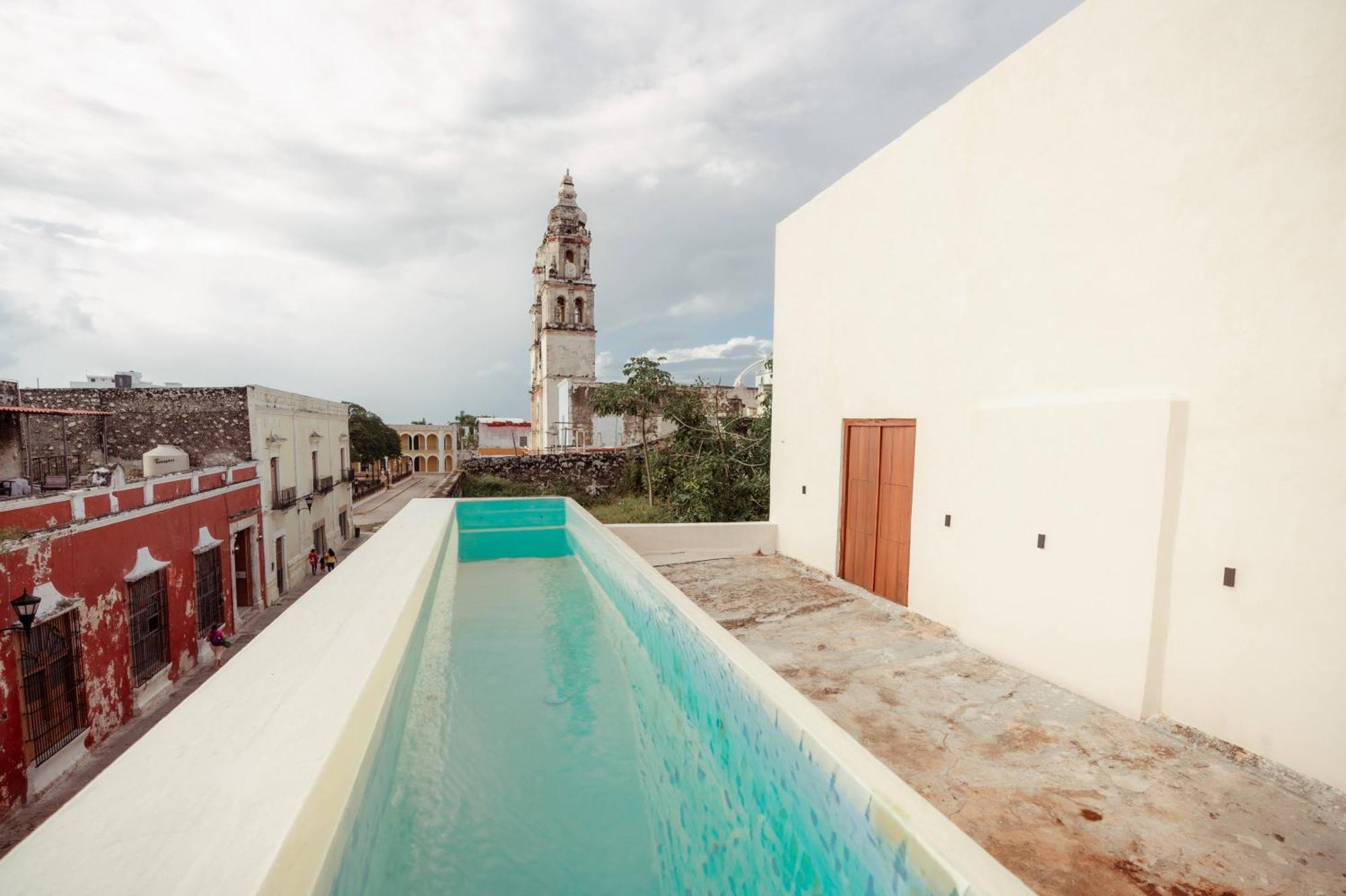 Hotel Boutique Casa Jade Campeche Exterior foto